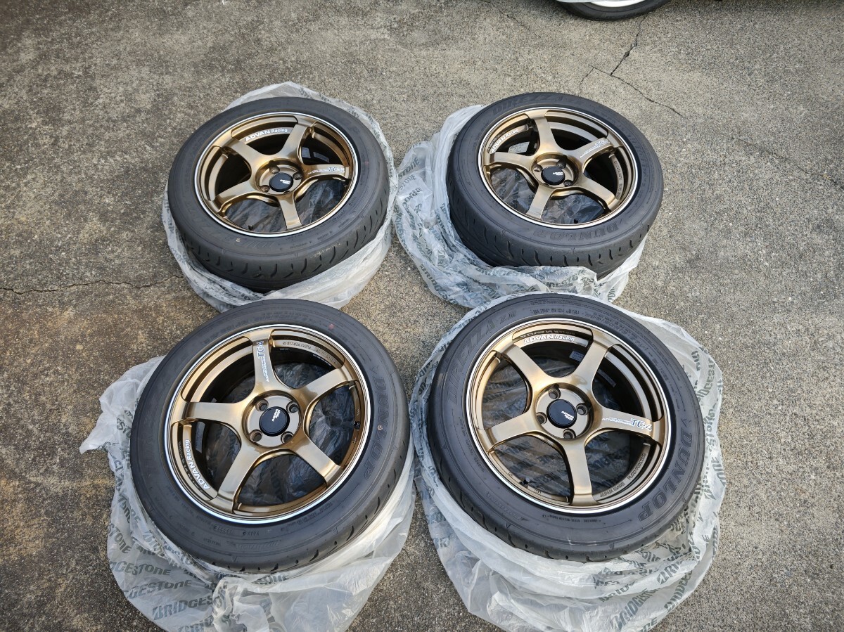 215/45R17 4本 ダンロップディレッツァZ3 cup 86、BRZなどに（ADVAN 