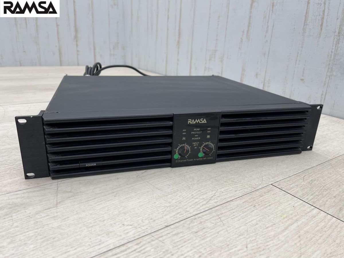 Panasonic ハイパワーアンプWA-H120 【公式通販】