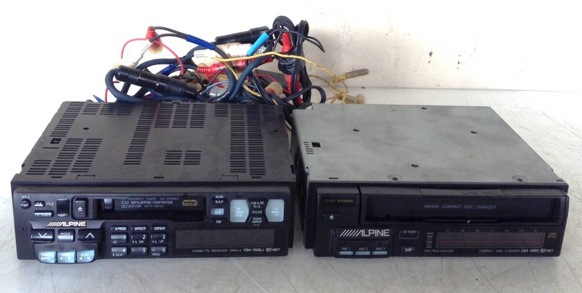 ジャンク】アルパイン 3DA-W880J 【旧車】 【公式通販】