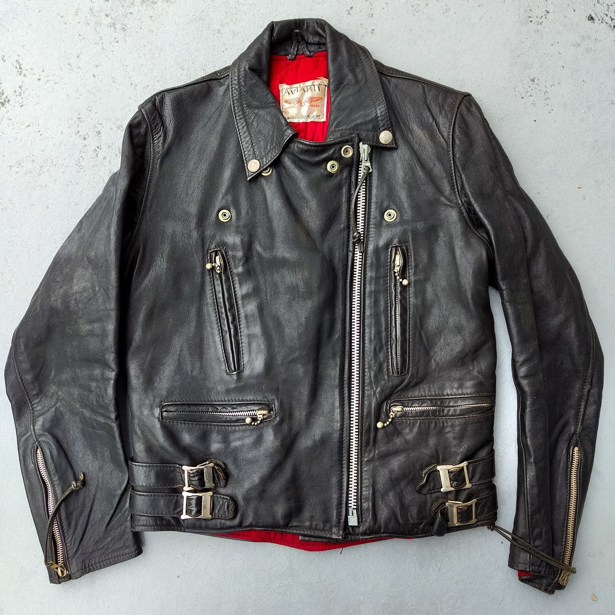 極上 70年代 ルイスレザー ライトニング 402 ヴィンテージ ライダース