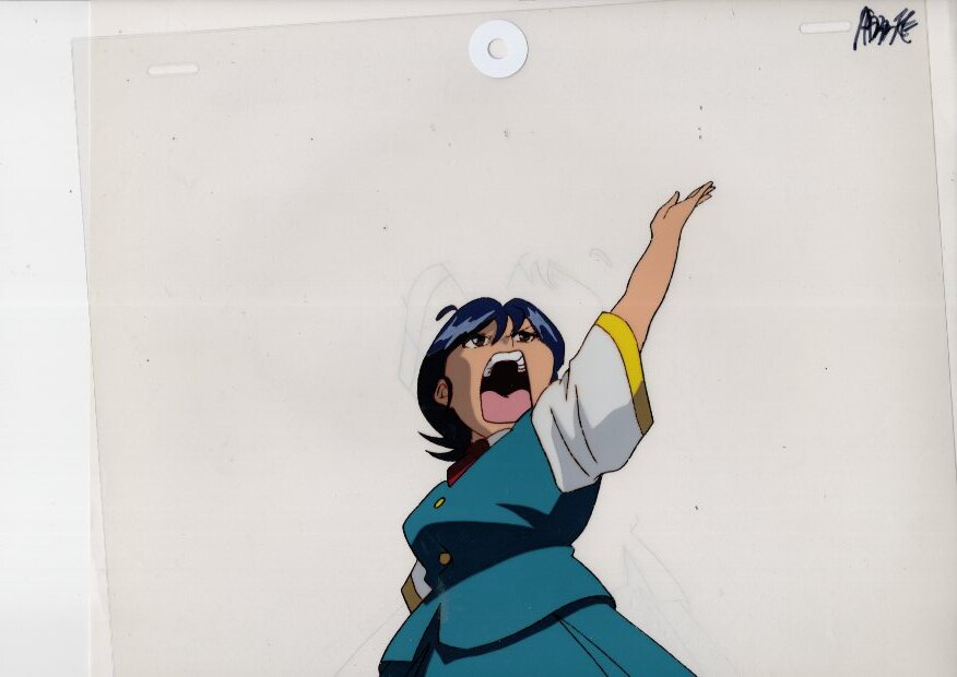原画 地球防衛家族 アニメ 中古 セル画 地球防衛家族 大地聖子 Z-254 の