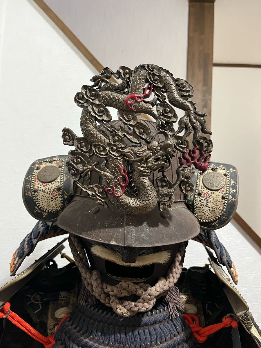 スズメバチ雀蜂前立のみ武具甲冑兜戦国時代サムライ等身大