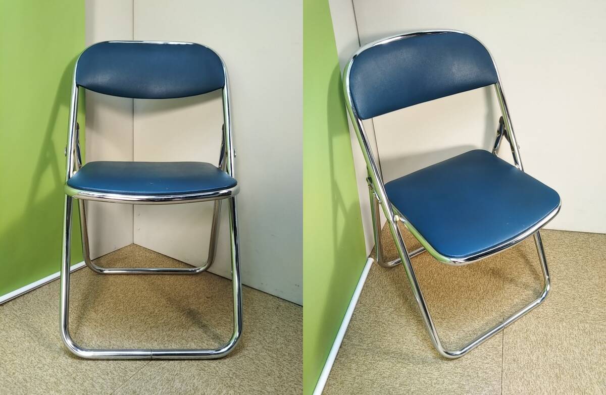 chitose チトセ 折りたたみチェア ハート 昭和レトロ 折りたたみ椅子