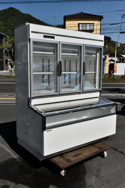 サンヨー冷凍ショーケース SCR-150W 雪印アイスクリーム 冷凍庫 昭和