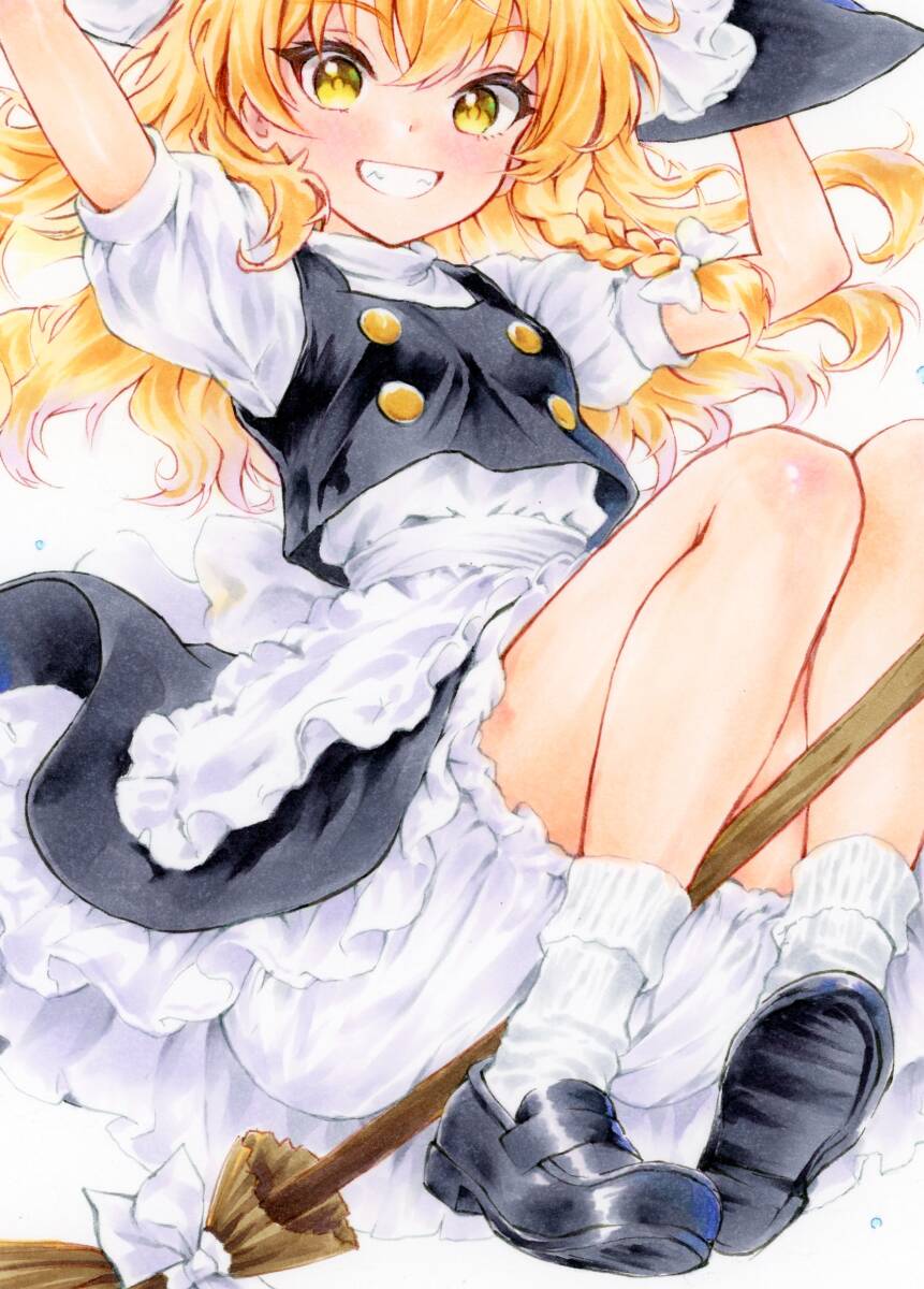 同人手描きイラスト】博麗霊夢・東方Project（直筆・1点物） 【公式通販】