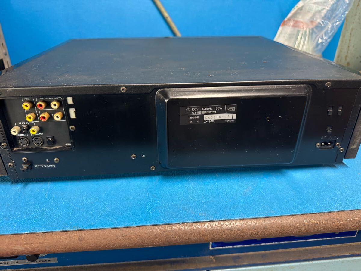 Panasonic マルチレーザーディスクプレーヤー LX-K580V ディスク