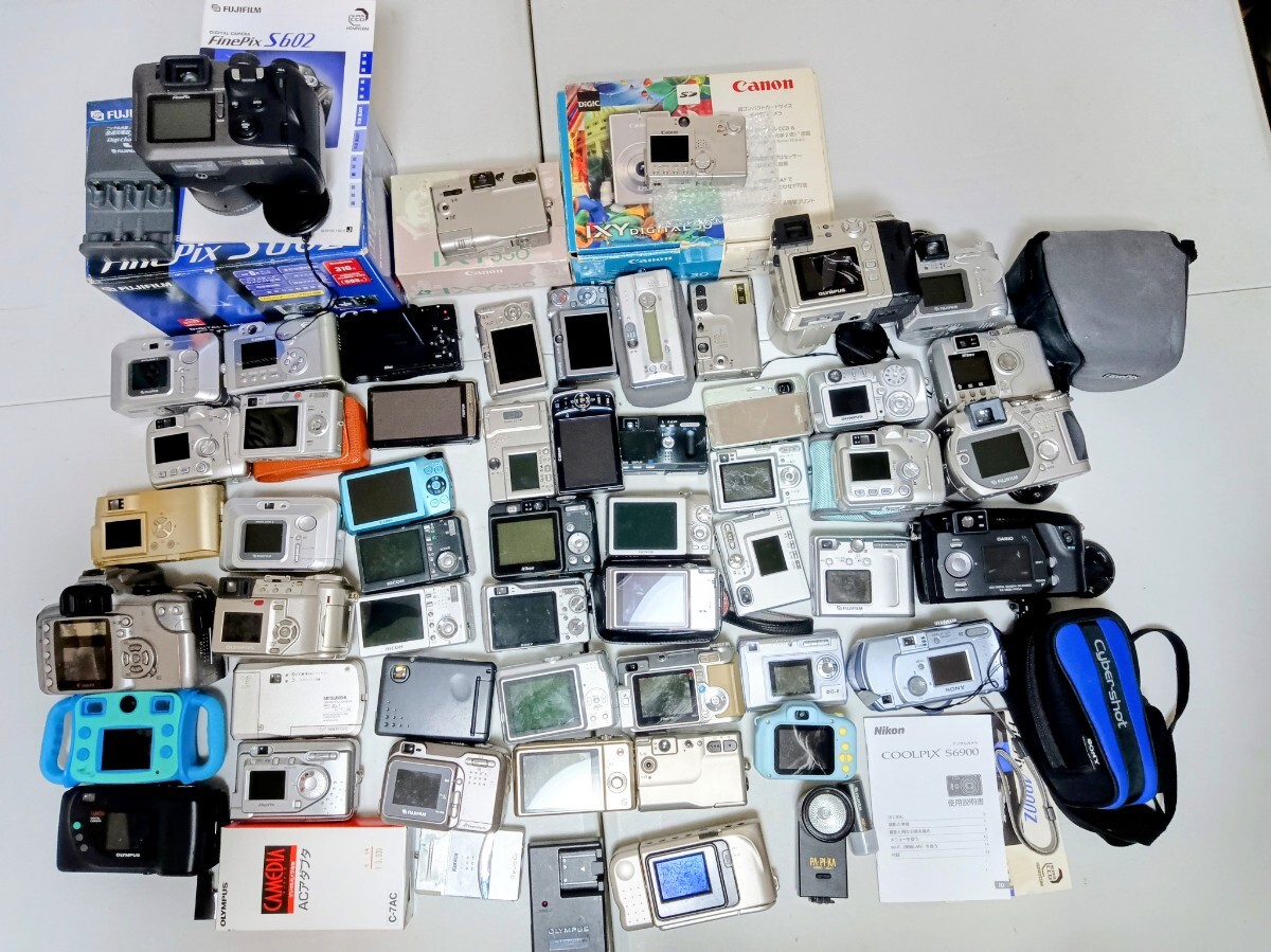 IXY FINEPIX COOLPIX デジカメ 11点 動作未確認 まとめ売り IXY FINEPIX COOLPIX デジカメ 11点 動作未確認 まとめ売り