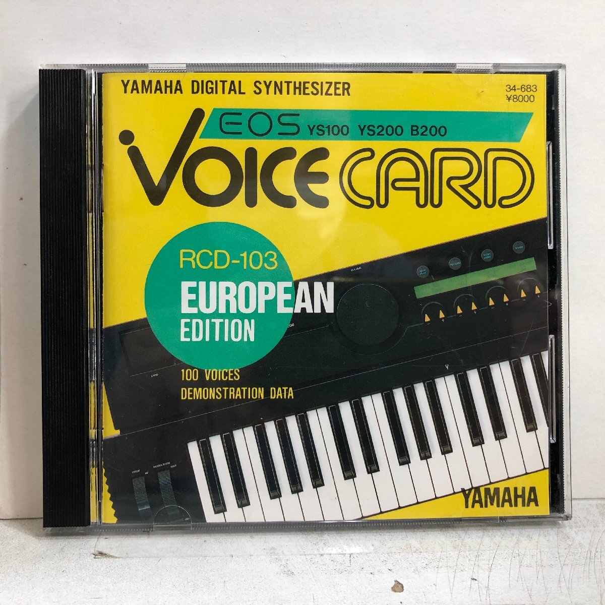 YAMAHA ROM CARD RCD1000 小室哲哉CARD VOICE EOS B200 YS100 YS200 V50 TQ5 YAMAHA ROM CARD RCD1000 小室哲哉CARD VOICE EOS B200 YS100 YS200