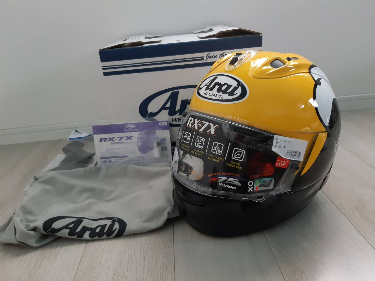 Arai アライ 岡田忠之 レプリカ ヘルメット OKADA ドラゴン レプソル Arai アライ 岡田忠之 レプリカ ヘルメット OKADA ドラゴン