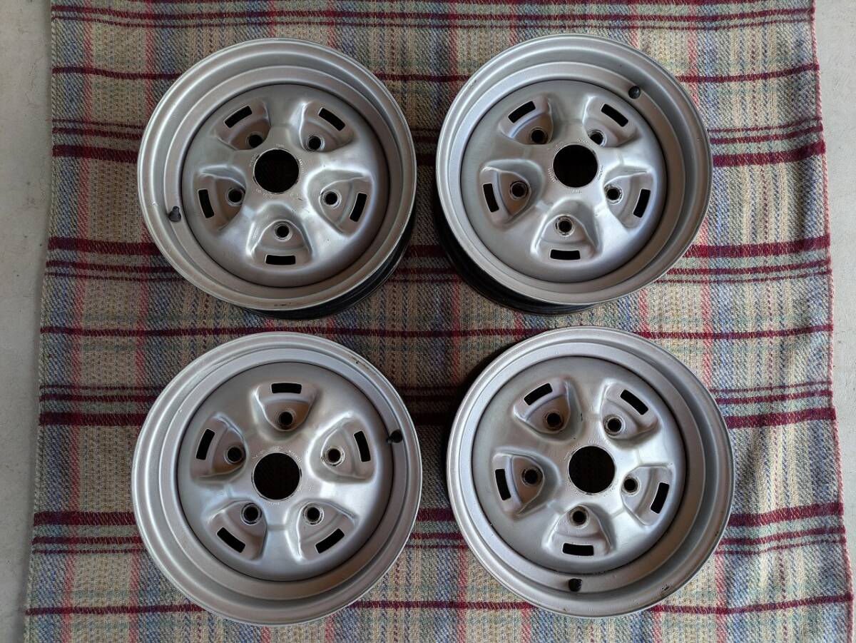 マツダ デミオ 純正 スチールホイール 鉄ちん 4本セット 14×6J