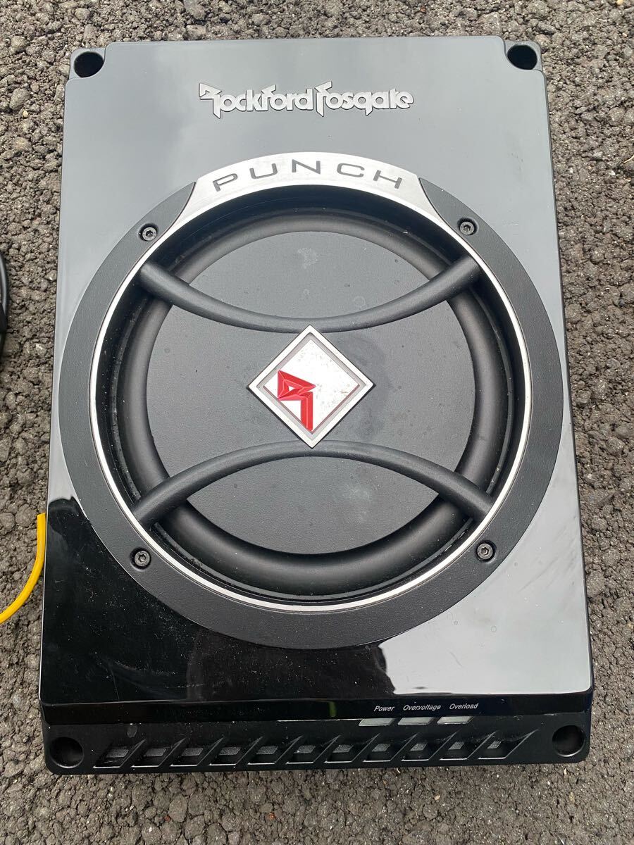 ロックフォード Rockford アンプ内蔵 サブウーハー PMHZ-720 楽天市場】ロックフォード ウーハーの通販