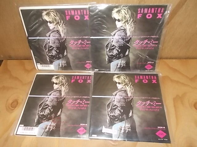 当時物 サマンサフォックス ポスター レア サマンサフォックス/SAMANTHA FOX 非売品 ポスター Alfaレコード