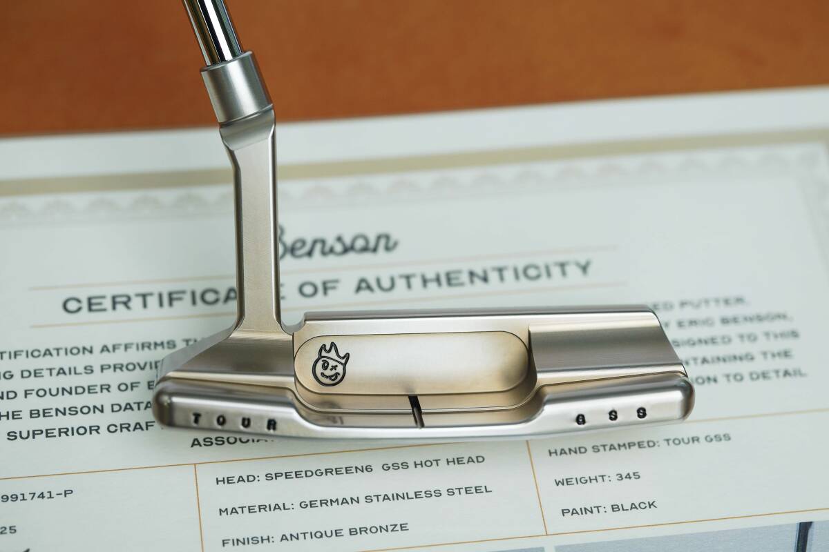 Benson GSS (ジャーマンステンレス)ガレージパターCOA有り中古美品