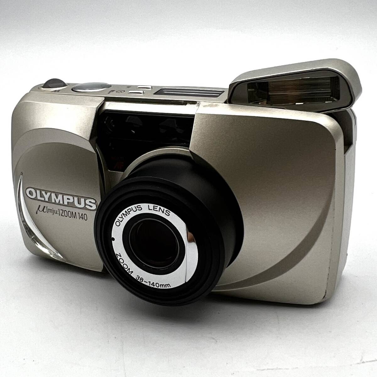 TESTED* Black Olympus µ [mju:] Zoom 140 38-140mm Lens I II 2 Camera