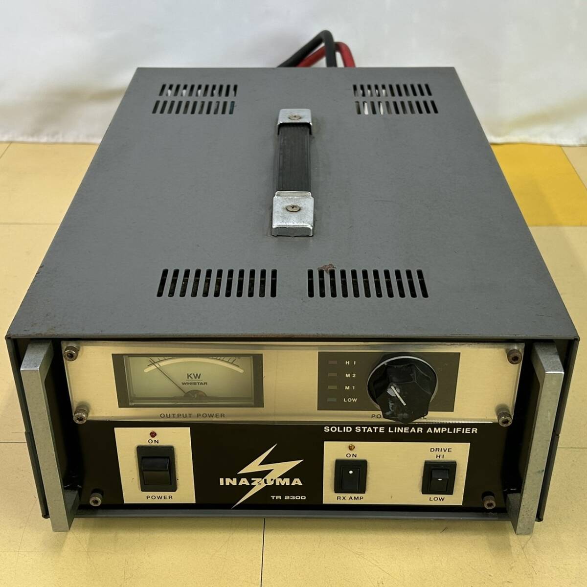 アマチュア無線リニアアンプINAZUMA TR2300 Yahoo!オークション - INAZUMA TR-2300 リニアアンプ CB無線