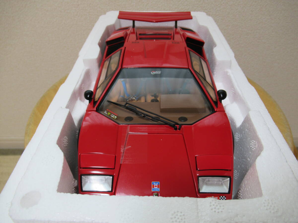 新春限定値下げ レア！京商 1/18 カウンタックLP400 ルーフウィング 絶版 京商 1/18 ランボルギーニ カウンタック LP400 ルーフウィング