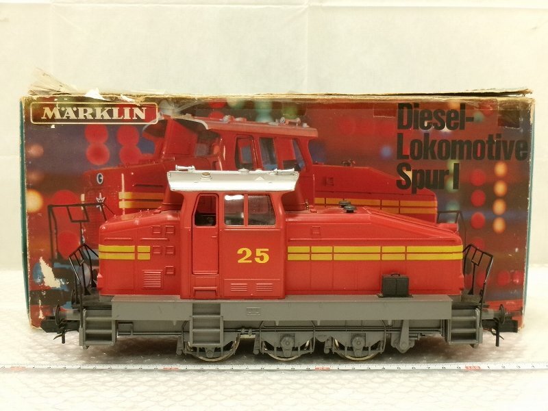 P5799 メルクリン Marklin 5720 1番ゲージ ドイツ鉄道 Werkslok 25 ディーゼル機関車 鉄道模型 紙箱の1番目の画像