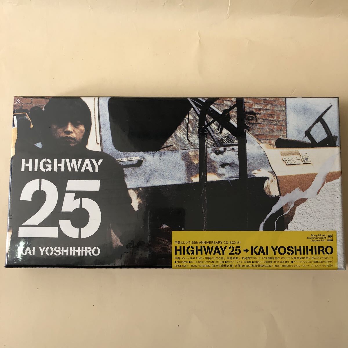 中古】甲斐よしひろ 30周年記年貴重グッズ 白山眼鏡 甲斐バンド