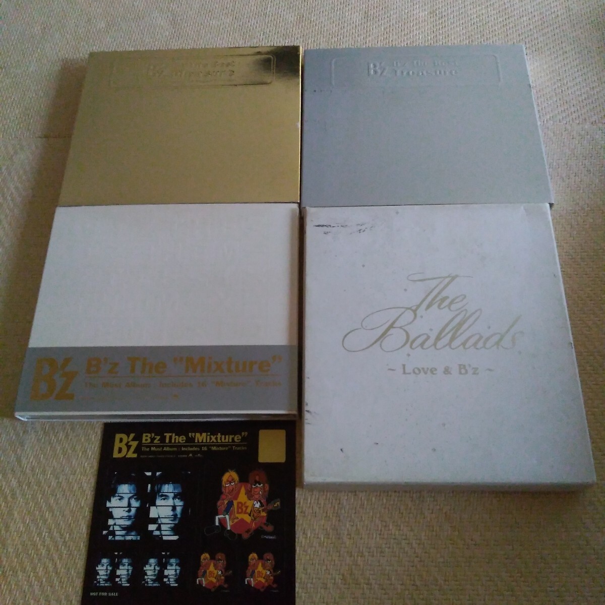 B'z ポスター The Ballads Love & B'z 2002 稲葉浩志 松本孝弘の落札