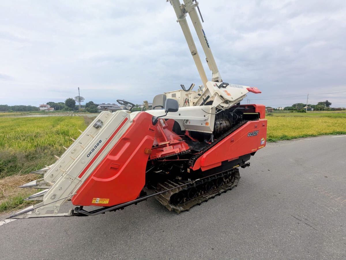 【目立った傷や汚れなし】埼玉県)ヤンマー コンバイン GC329 3条刈 29.0馬力 438時間 ディーゼルエンジンの落札情報詳細 ...