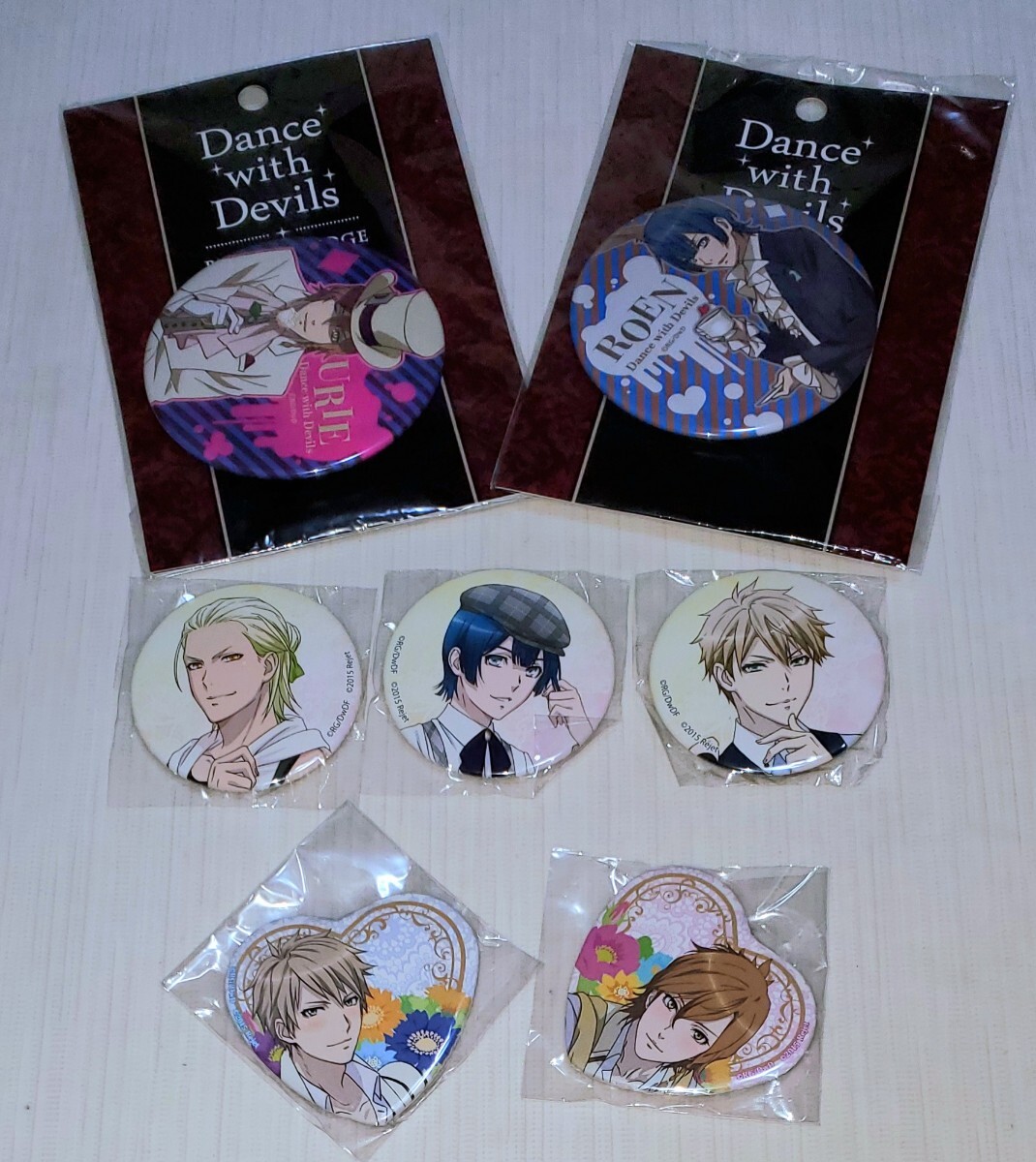 新品】【棗坂シキ 4点セット】 Dance with Devils ダンデビ クリア