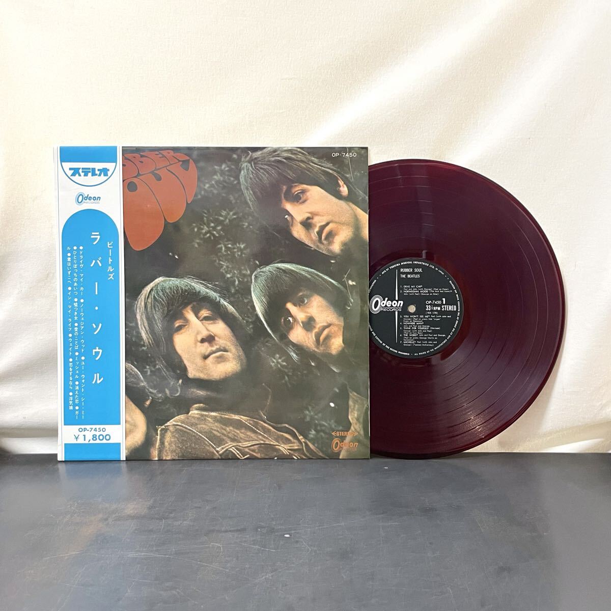 稀少デンマークMonoラウドカットラバーソウルBeatlesビートルズ