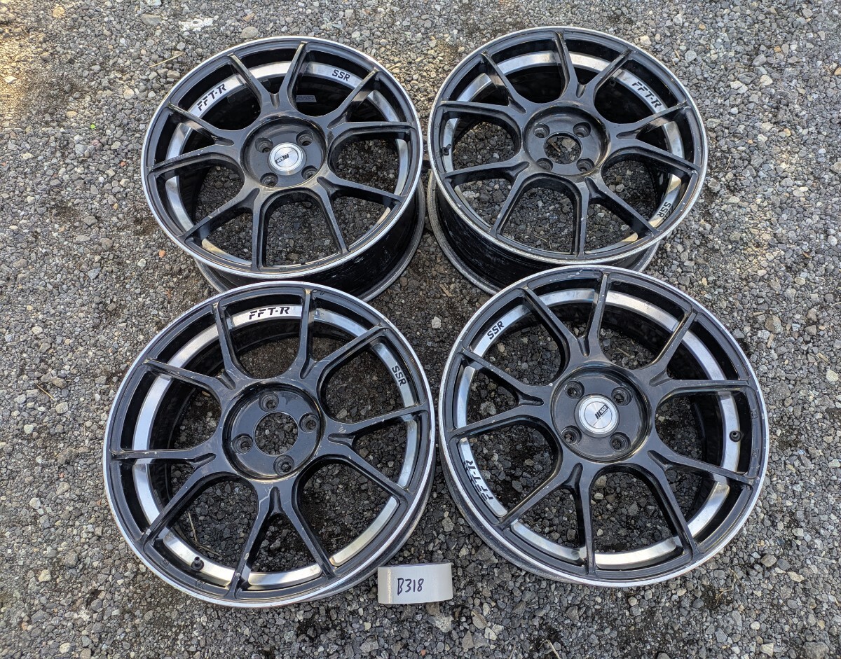 大人気！SSR GTX02 FFT-R 17インチ軽量ホイール△一箇所キズあり by
