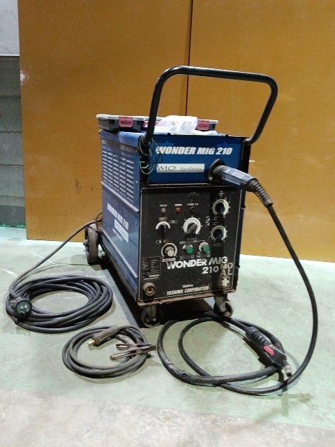 △▽2523 YASHIMA DENSO 200V WONDER MIG半自動溶接機 210S 