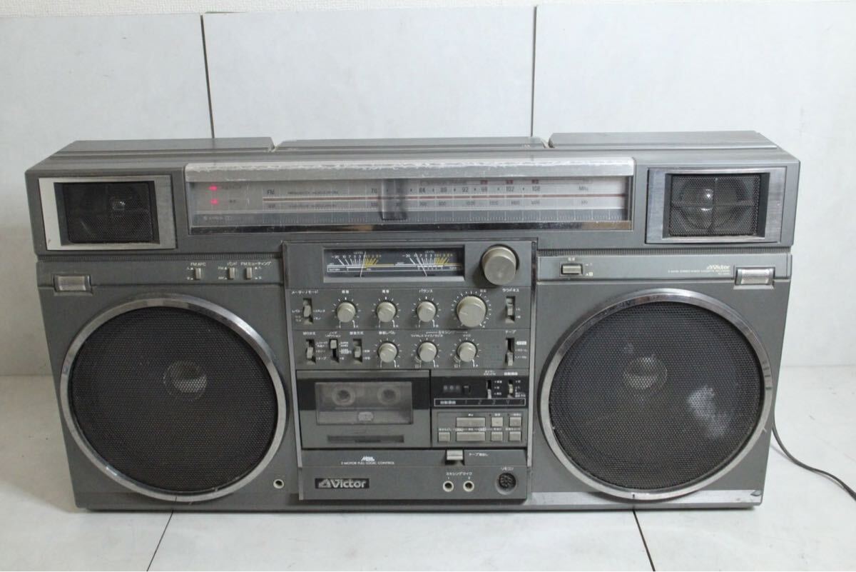 難◎ビクターVictor☆ラジカセ PC-W88☆レッド☆の落札情報詳細