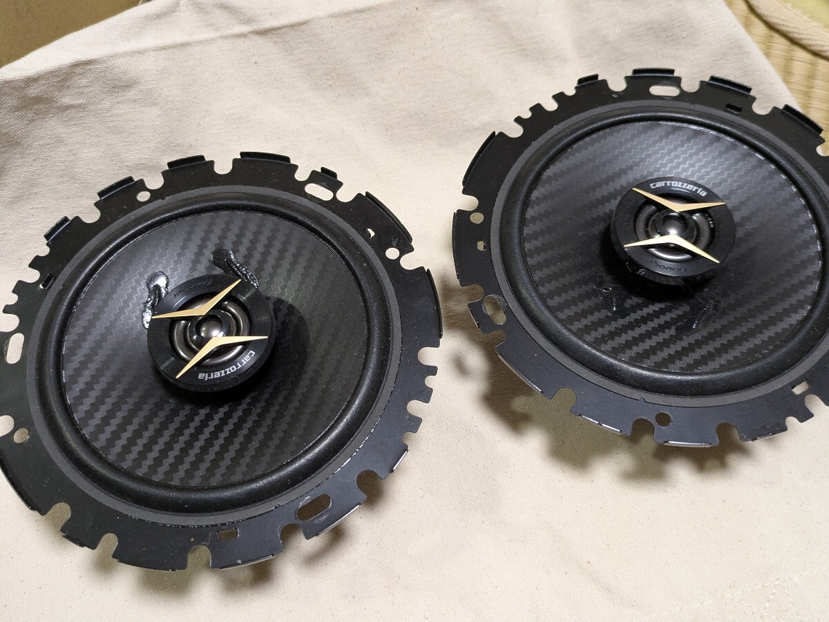 carrozzeriaカロッツェリア 16cm2ウェイスピーカー ハイレゾ対応 TS-F1640の1番目の画像