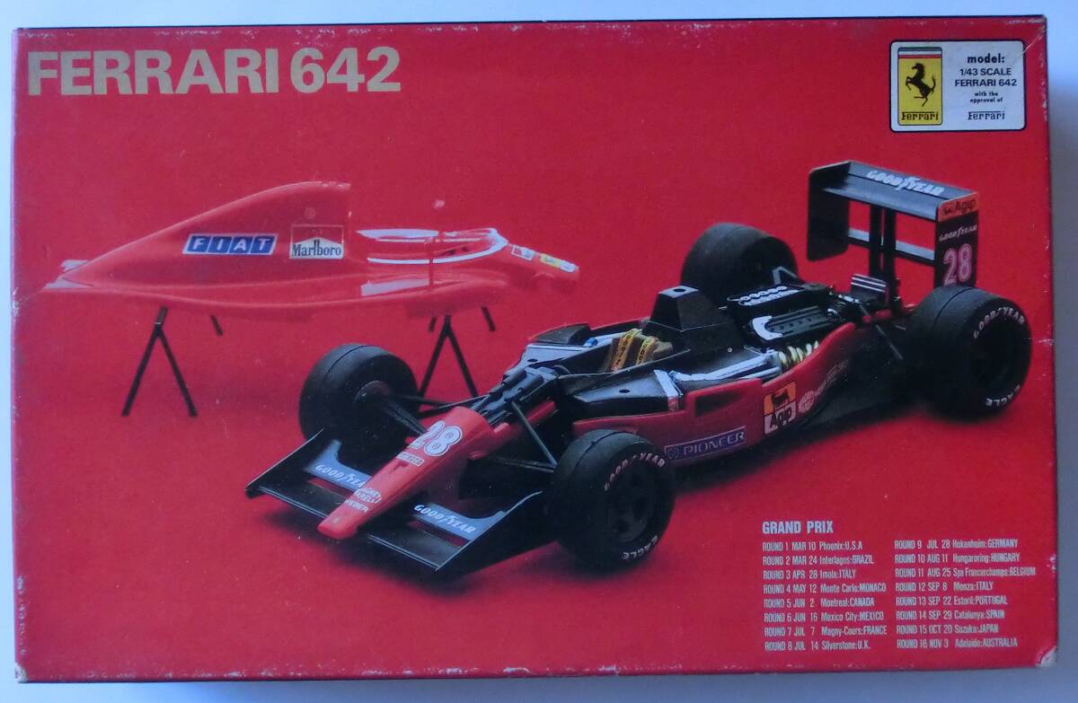 ロッソ 1/24 フェラーリ642 グレードアップマニアックVer