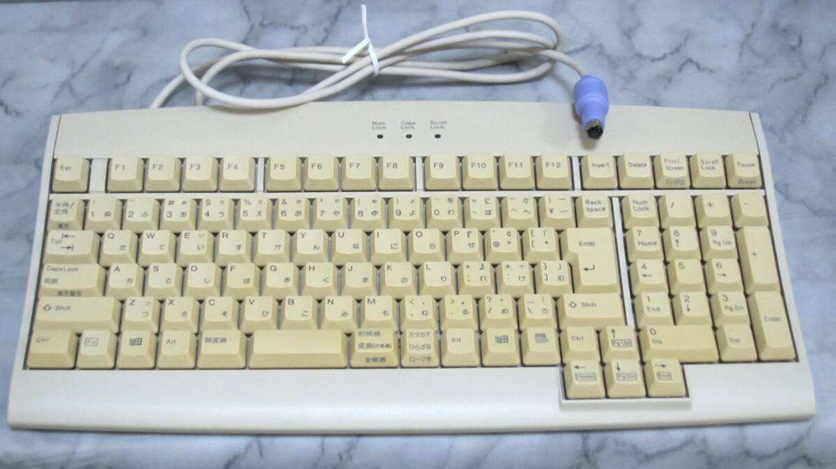 美品】富士通コンポーネント US配列 テンキーレス キーボード FKB8769