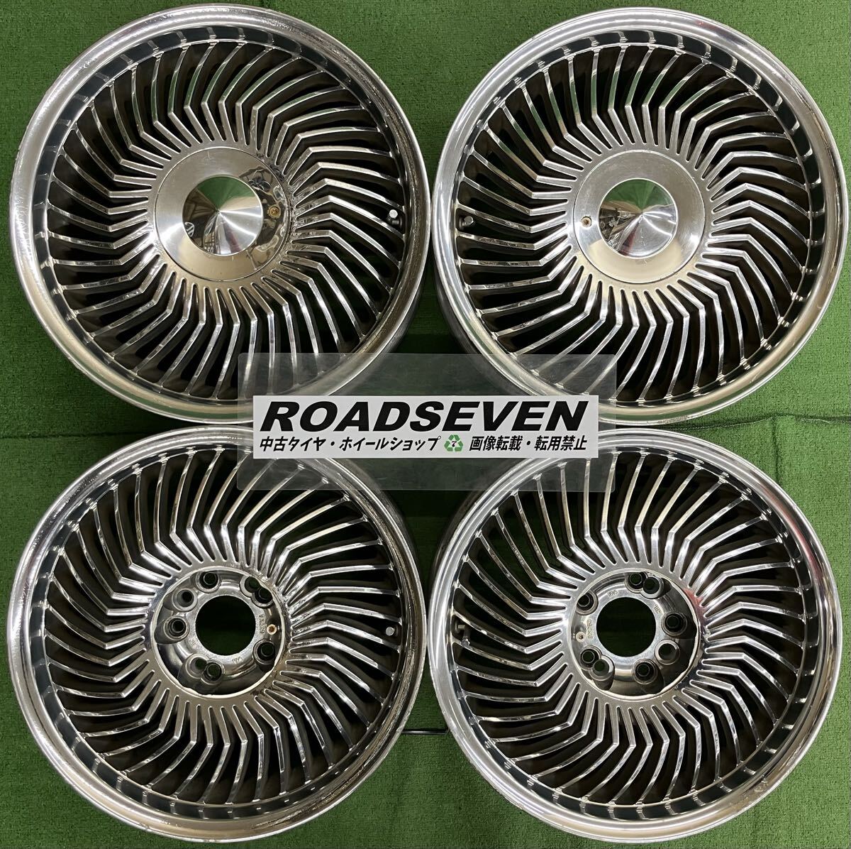 carving Head40 カービング ヘッド40 17インチ 6穴 タイヤ付 4本セット 