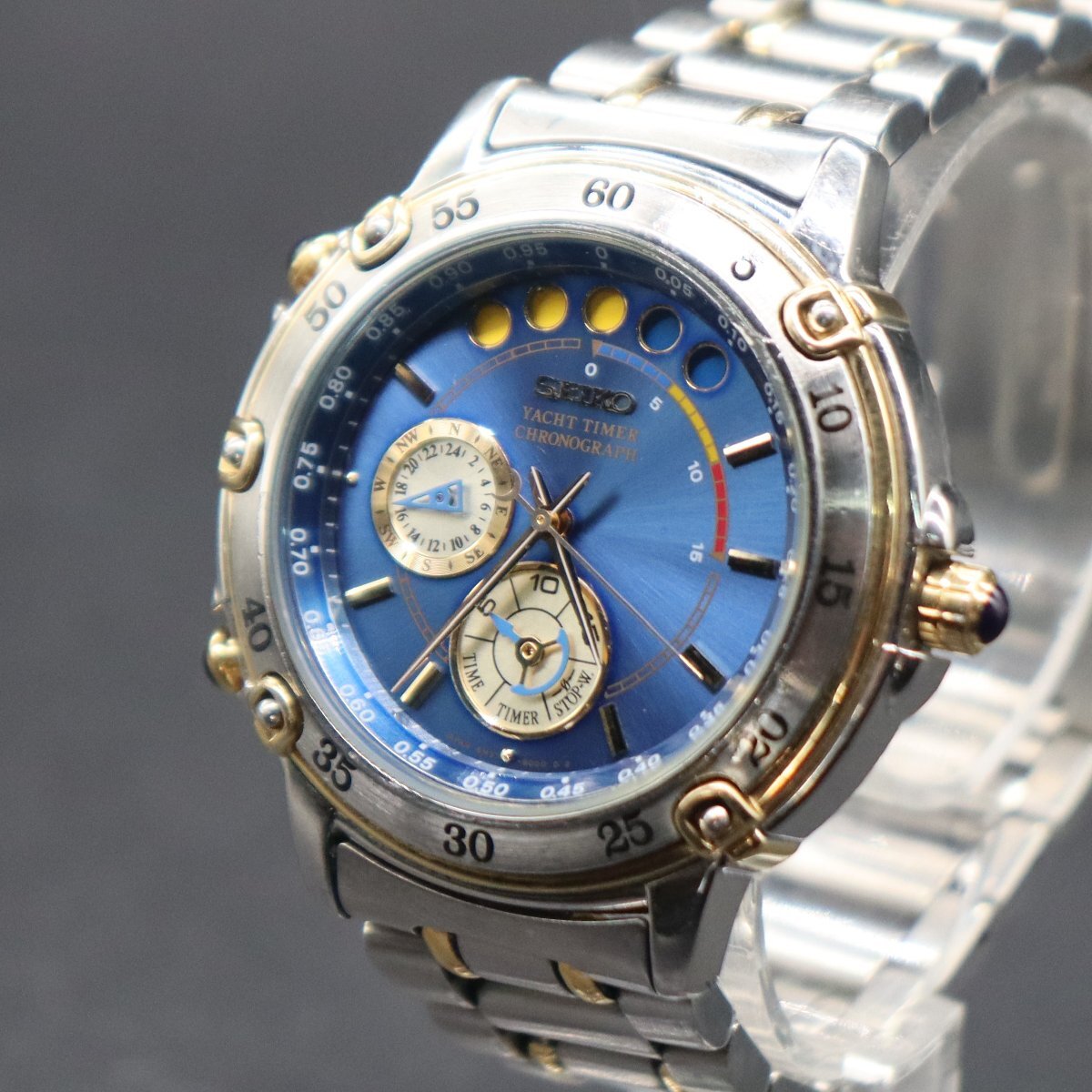 SEIKO セイコー ヨットタイマー 6M37-6000 希少 ジャンク 【公式通販】