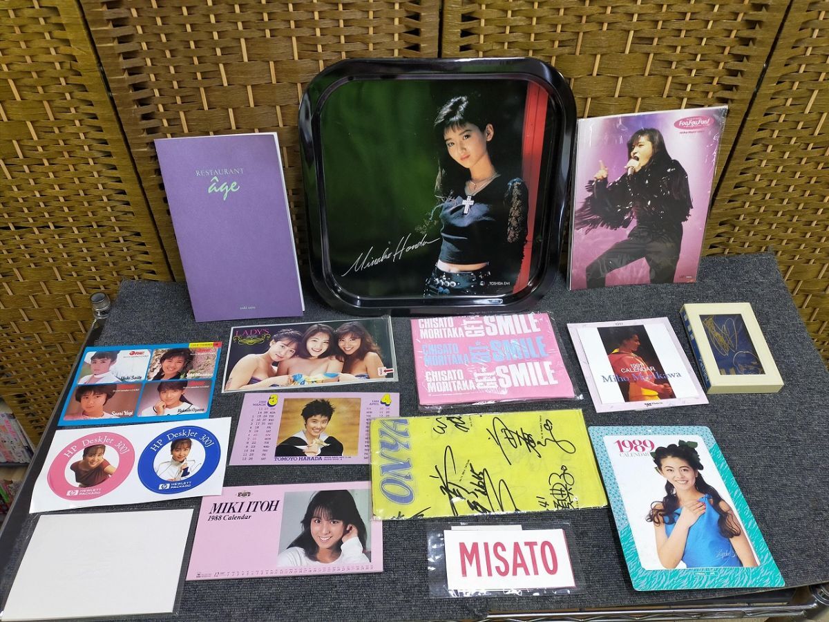 【希少】オフコース 1988 カレンダー LP2枚組 解散前年 目立った傷や汚れなし】TA40T2 1988年カレンダー グリコ 南野陽子/坂上