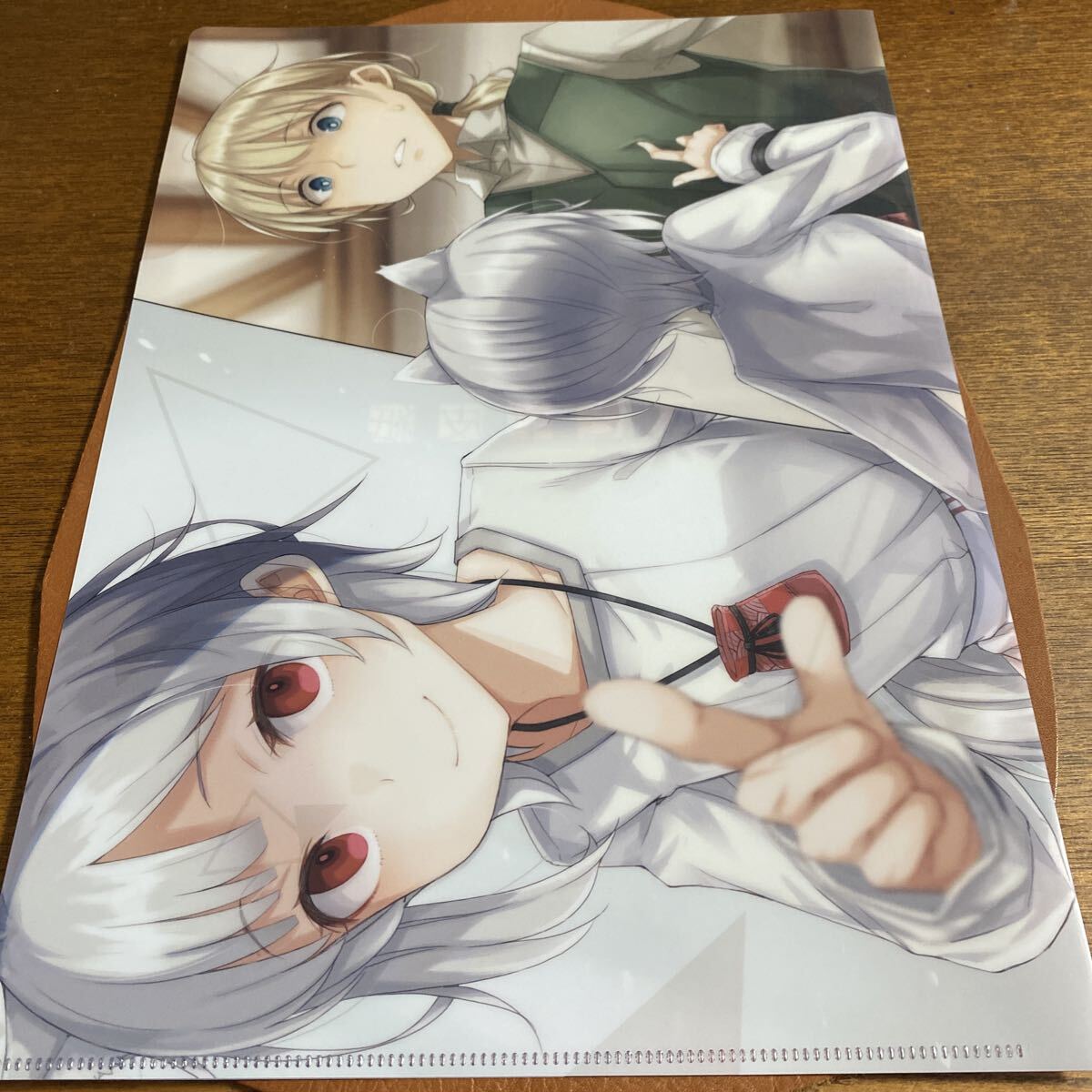 新品】狼と香辛料 狼と羊半紙 クリアファイル3枚組 ホロ ロレンス