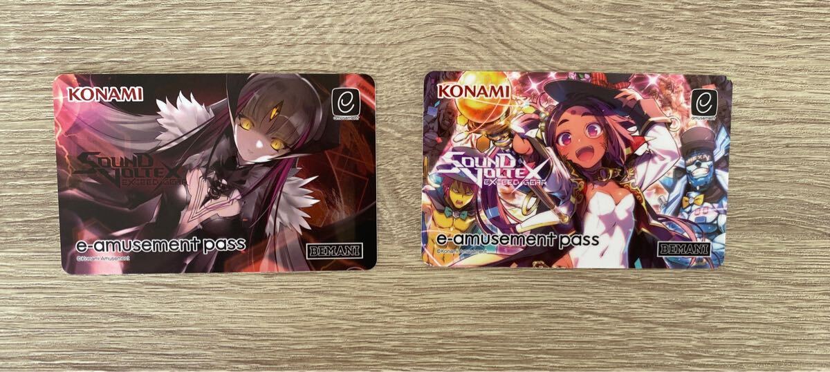 サウンドボルテックス　レイシス　e-amusement pass SOUND VOLTEX EXCEED GEAR オリジナルミニ色紙 レイシス & e-amusement