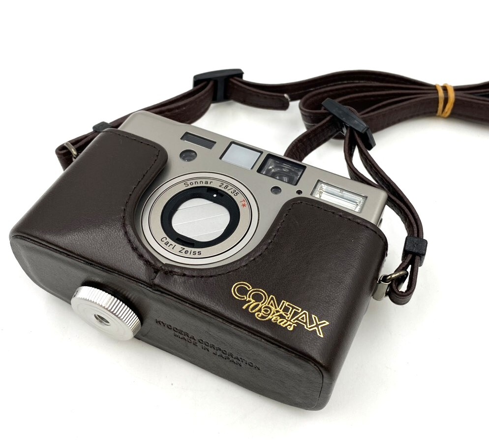 CONTAX G1 KIT コンタックス 20周年記念モデル 木製ケース レンジ