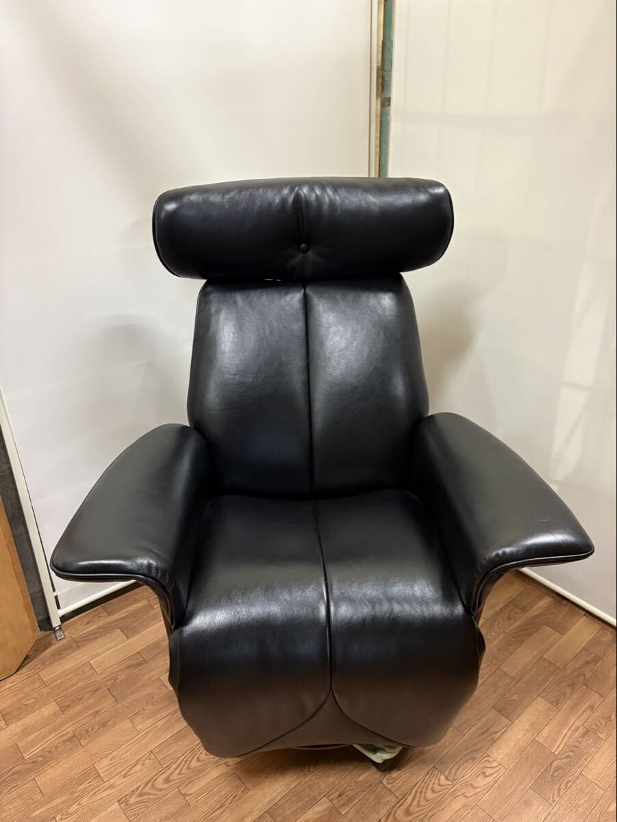 FUJI FURNITURE リクライニングソファ　3人掛け 中古品 FUJI FURNITURE/冨士ファニチア リクライニング3人掛けソファ