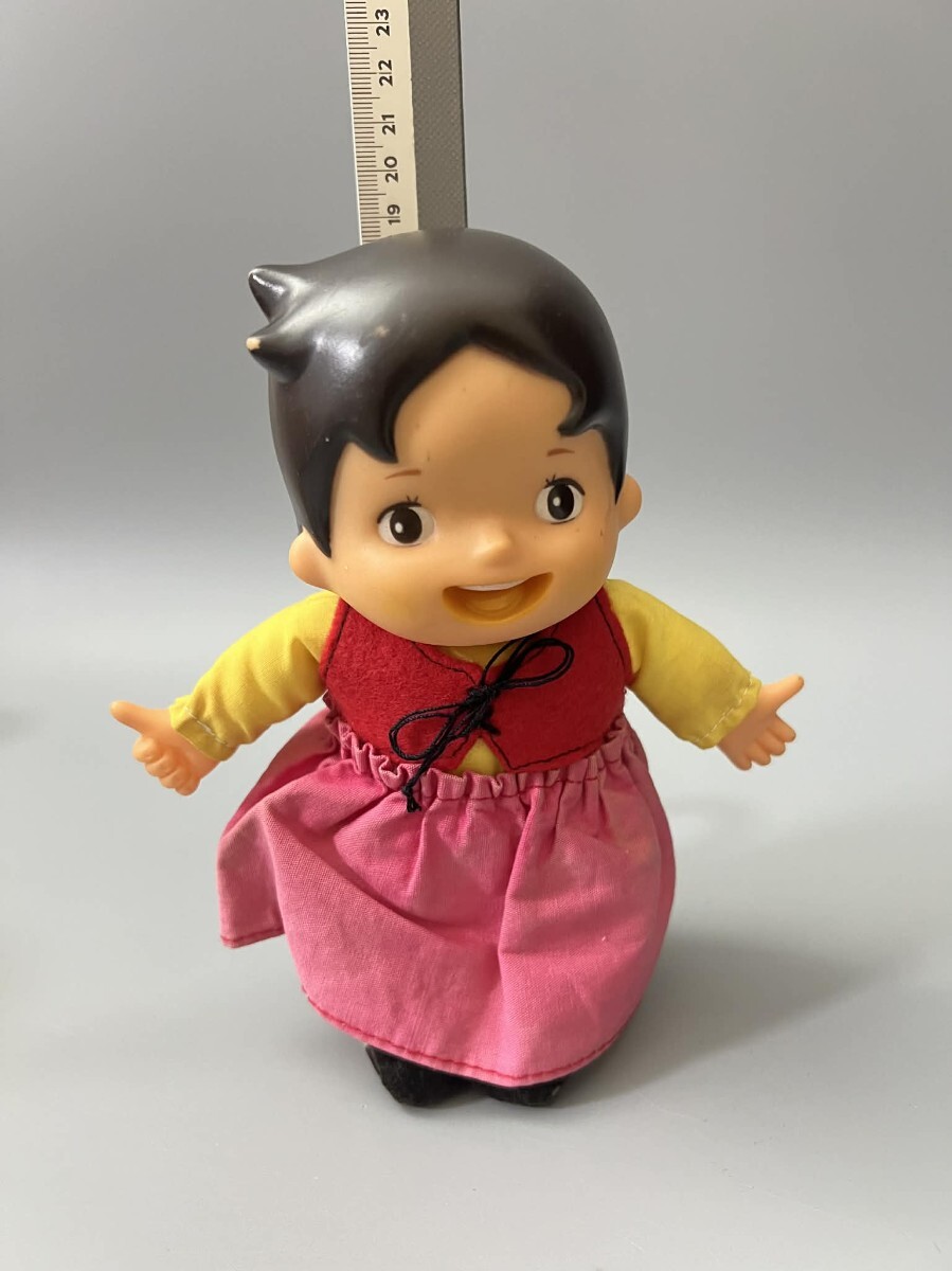 アルプスの少女ハイジ ユキちゃんぬいぐるみ ハイジ村商品の落札情報