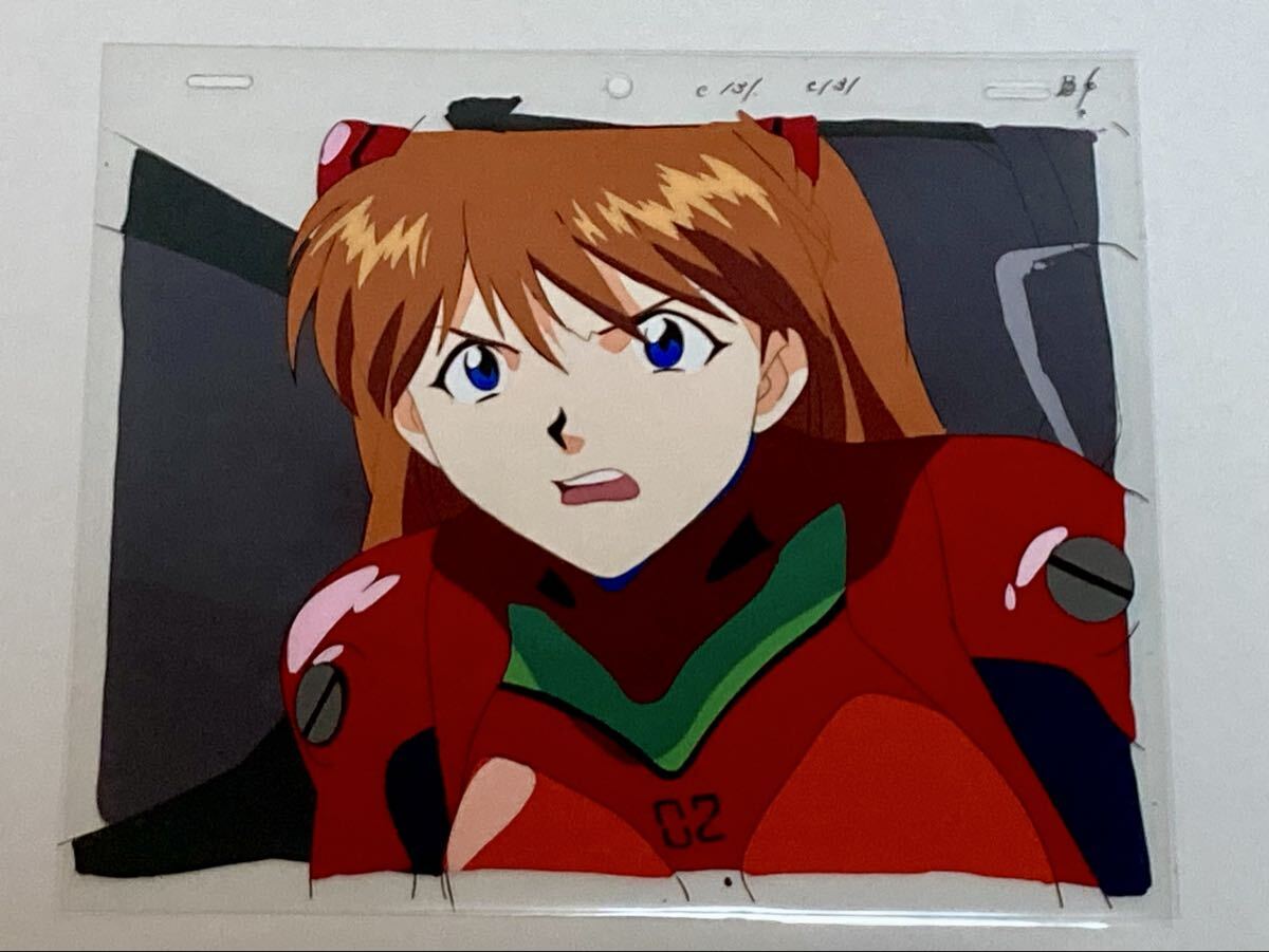中古】【アスカ】 新世紀エヴァンゲリオン セル画 「殺してやる」の