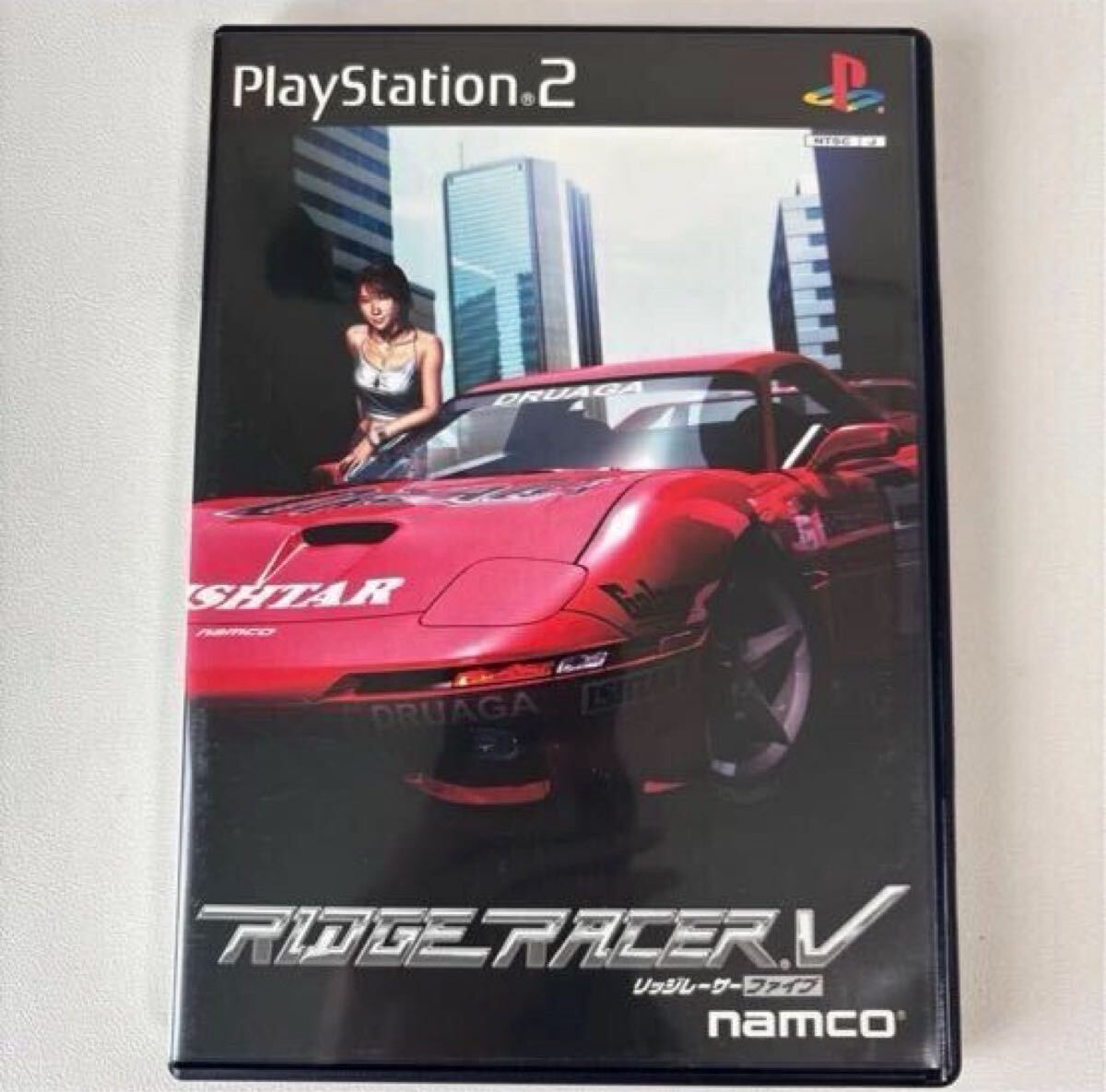 ポスター ナムコ/NAMCO リッジレーサーV アーケードバトル RIDGE RACER