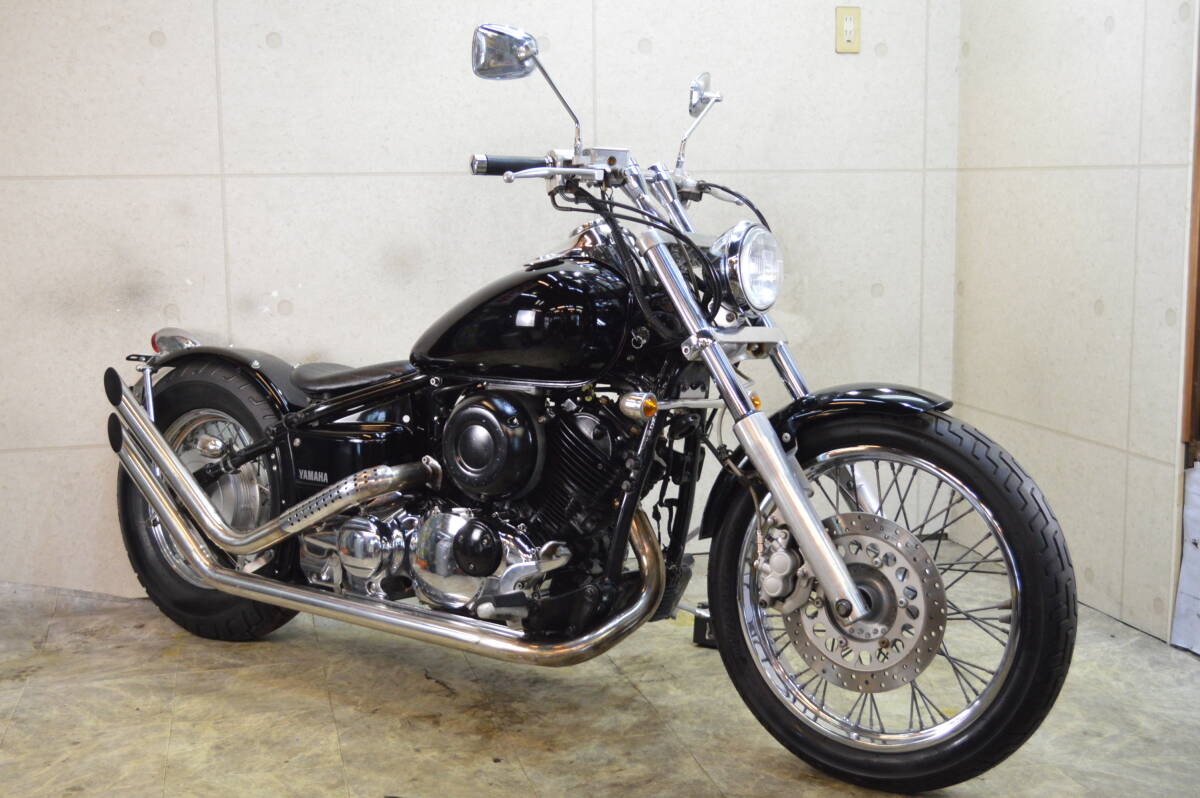 ビラーゴ250 車体 3DM カスタム 実働 ドラッグスター スティード