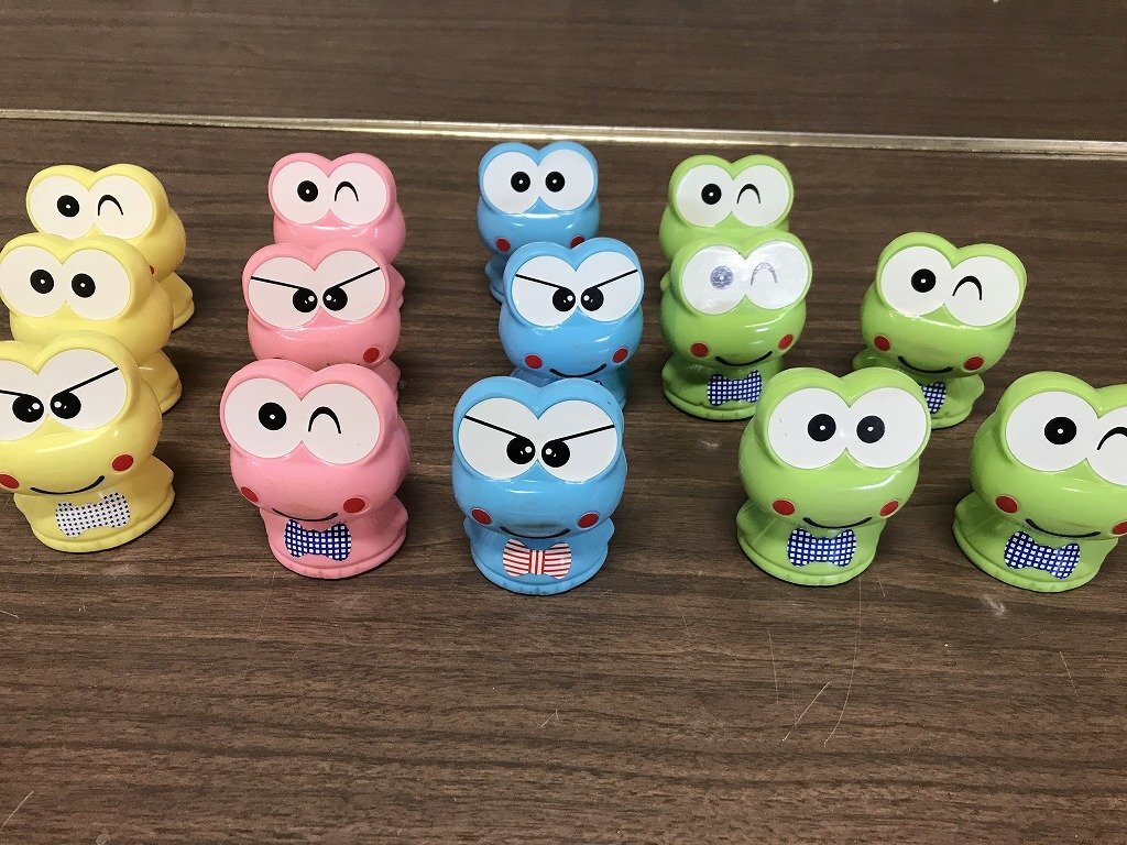 1990年 けろけろけろっぴ 二段式 缶ペンケース 筆箱 スチール 昭和