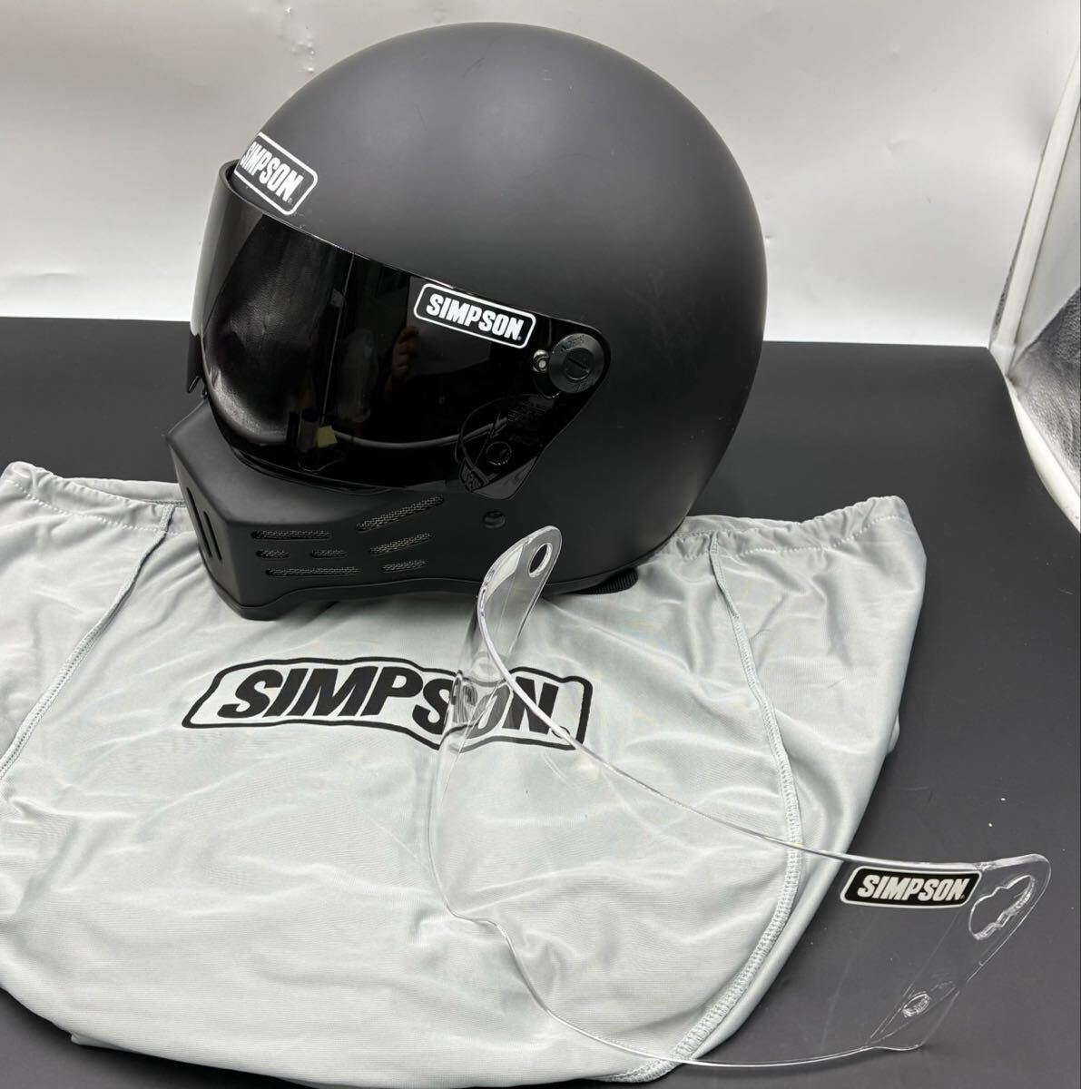 SIMPSON M50 NORIX ブラック 2017製 61-62未満 中古 シンプソンの落札