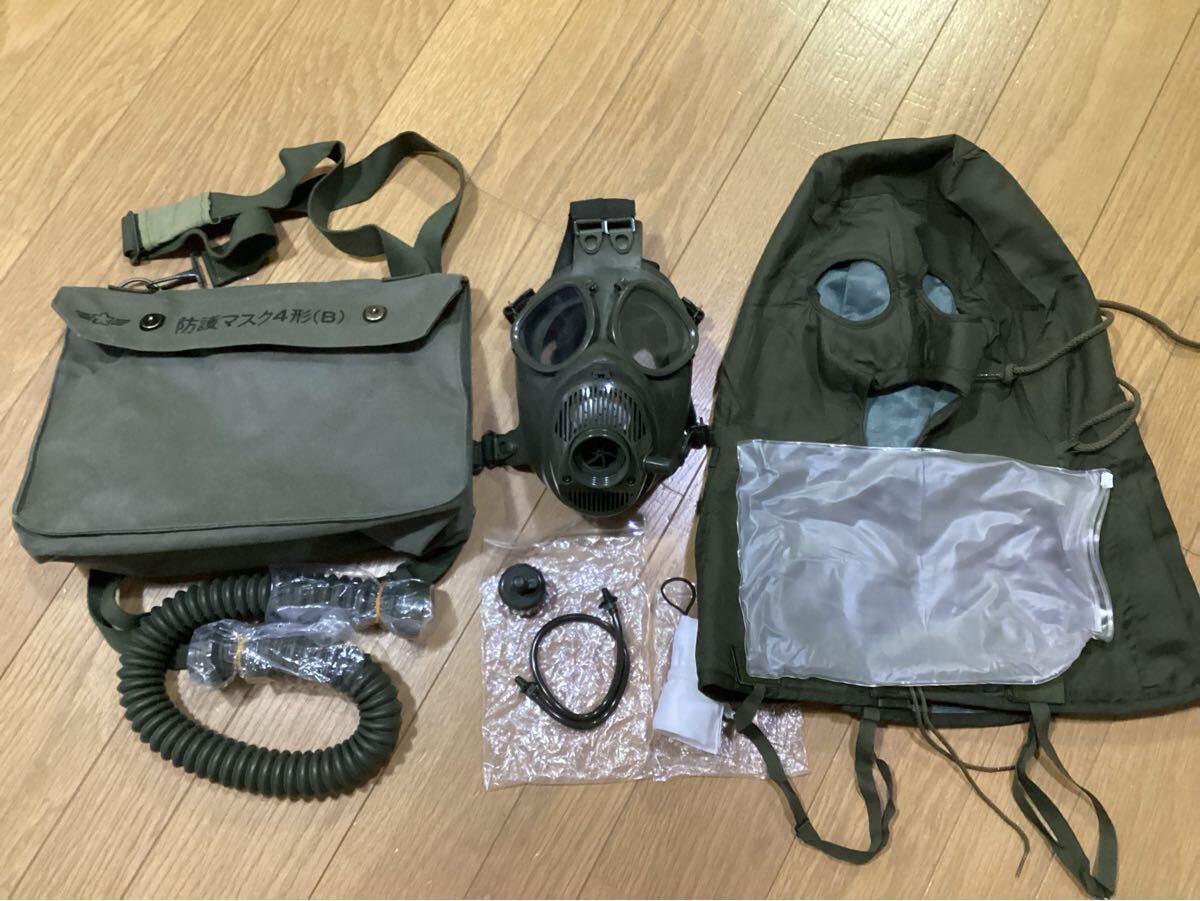 自衛隊装備 ガスマスクバッグ 防護マスク4形 代用品ガスマスク附属の