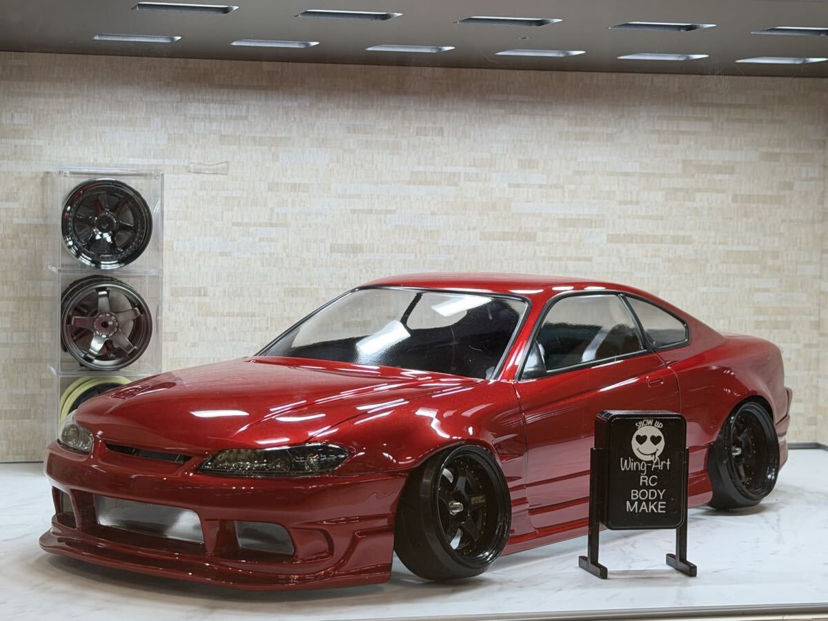 新品】PANDORA RC ORIGIN labo.S13シルビア！塗装済未使用ボディ！の