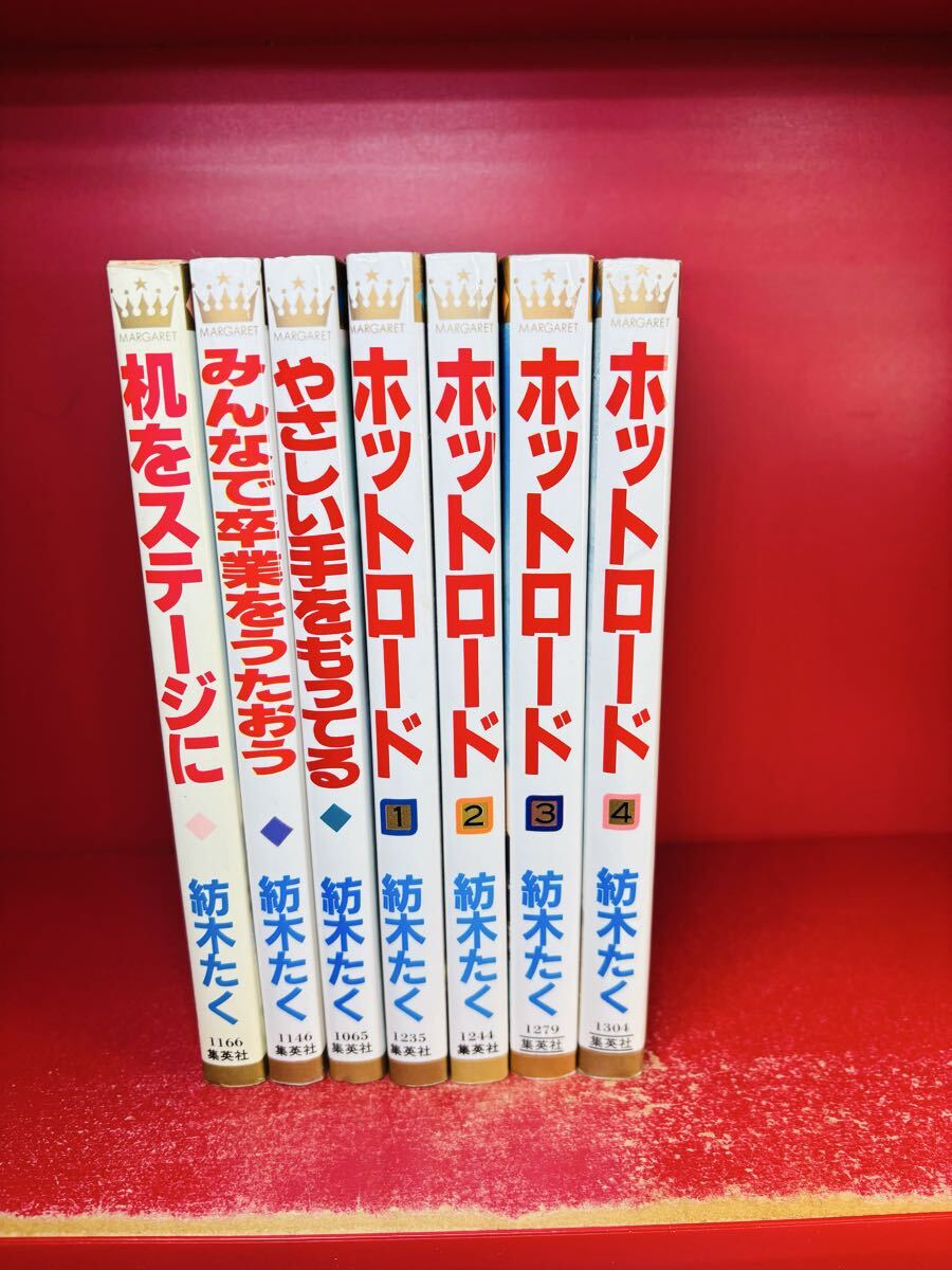 やや傷や汚れあり】紡木たく ホットロード 瞬きもせず 80年代 90年代
