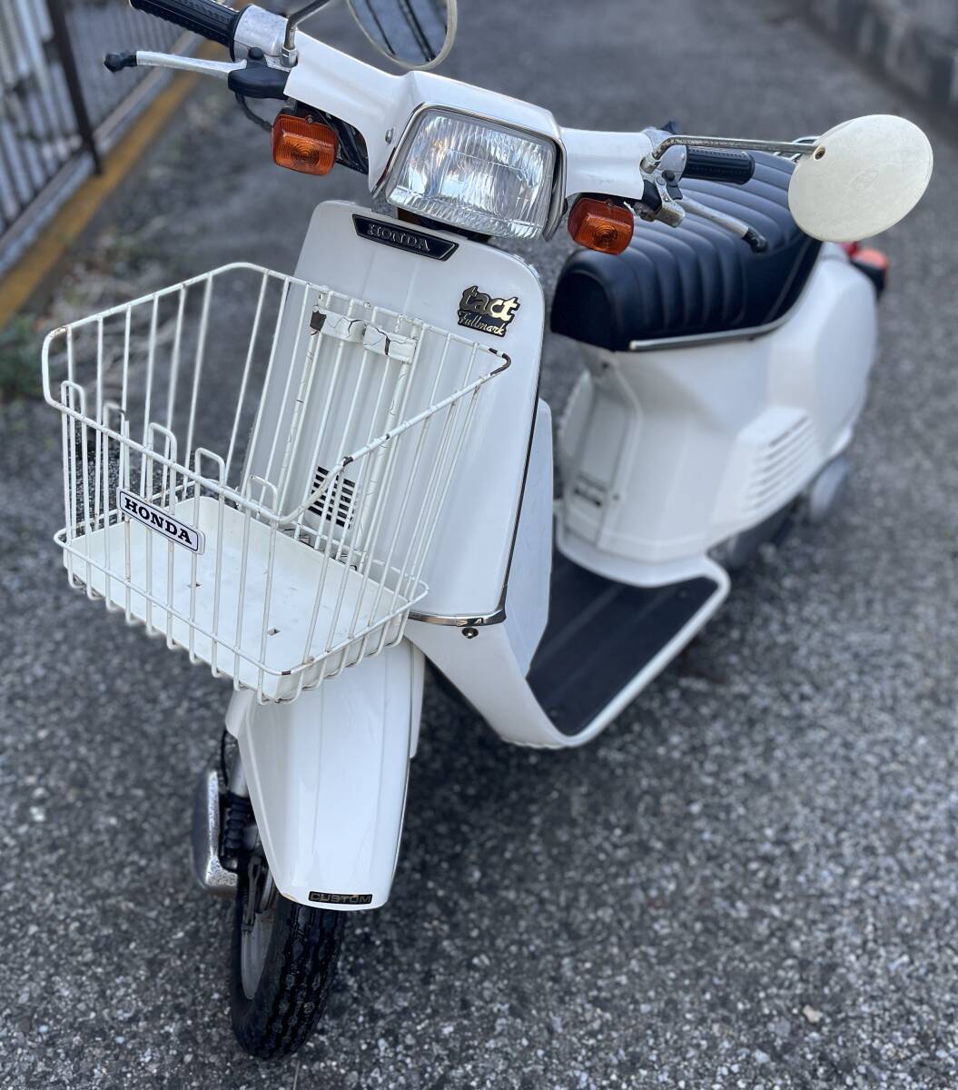 HONDA TACT FULLMARK CUSTOM タクト フルマーク カスタム AB07】始動 HONDA TACT FULLMARK CUSTOM タクト フルマーク カスタム AB07】始動