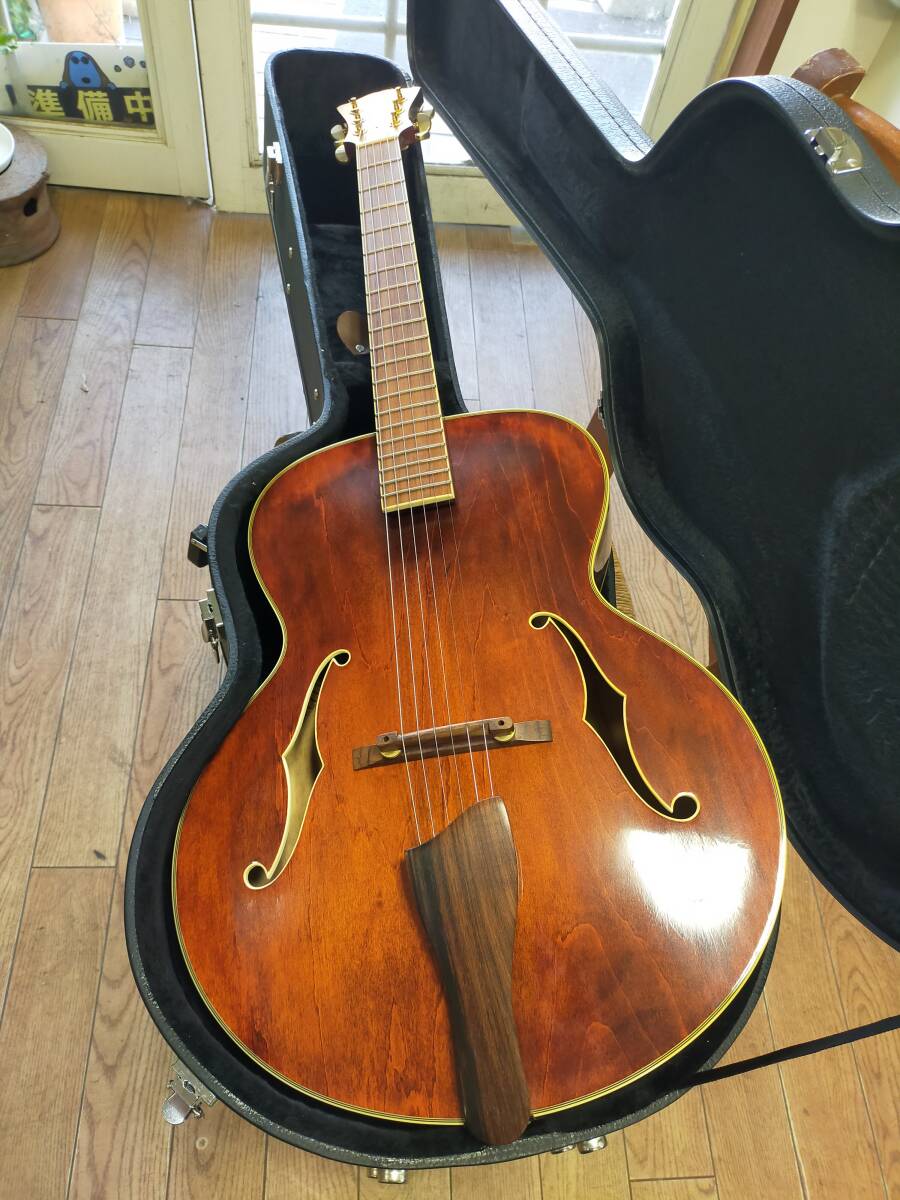 中古】激鳴/程度良好1960年代MARUHA No.455ピックギター/アーチトップ